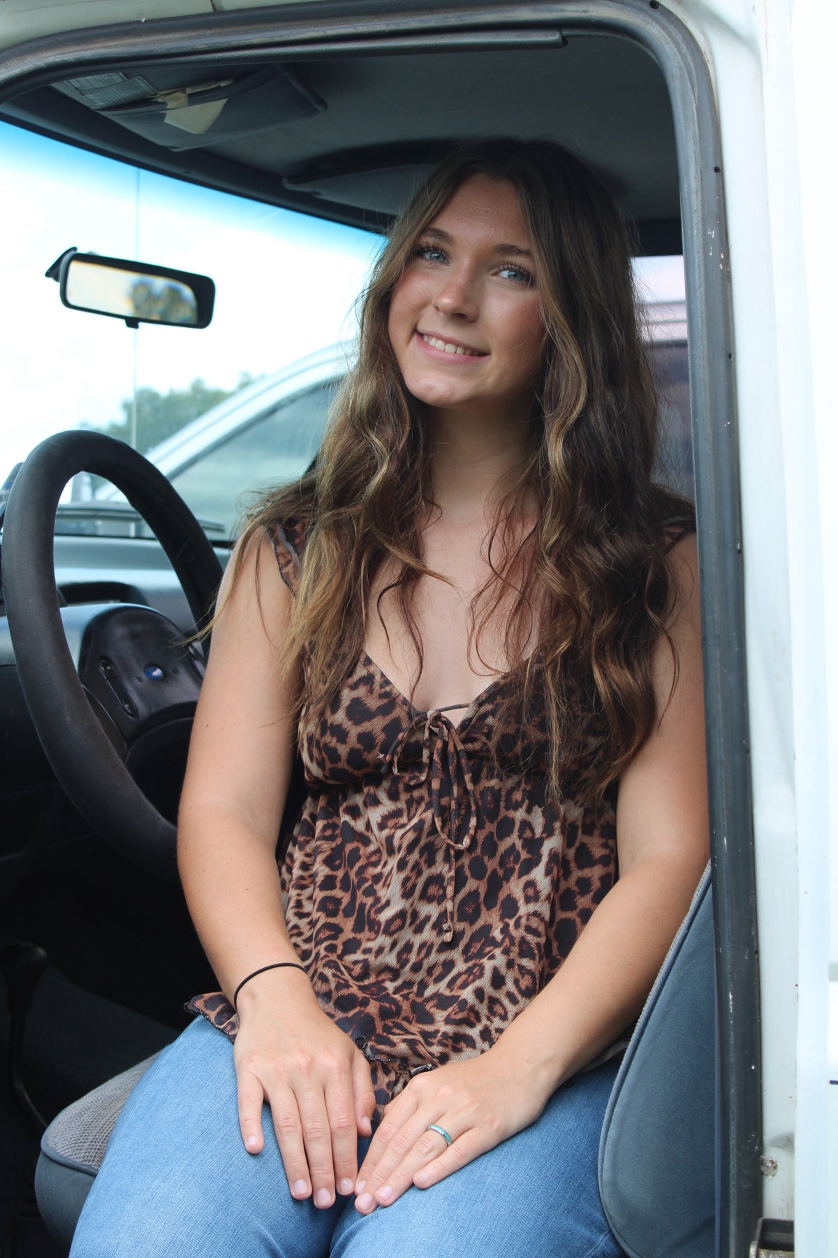 Leopard Print Top