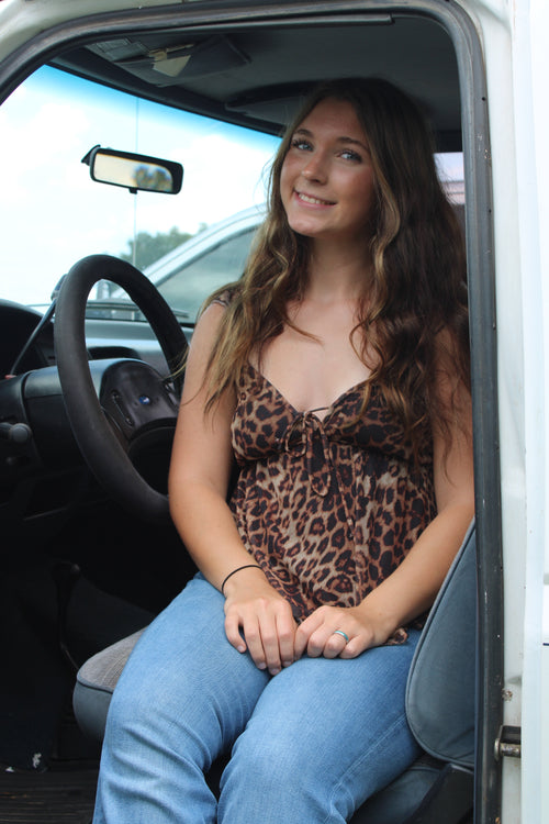 Leopard Print Top