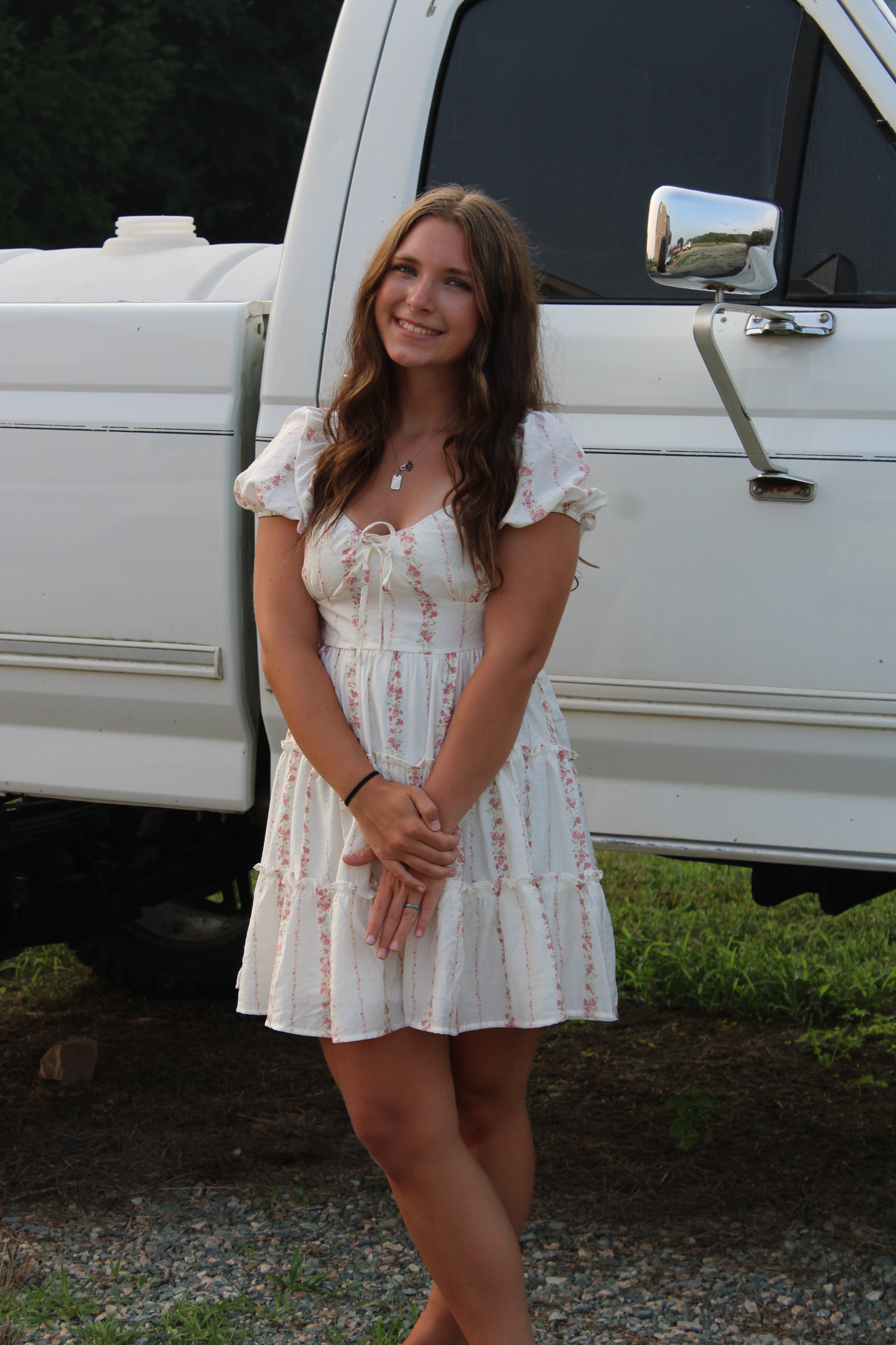 Pink Wildflower Mini Dress