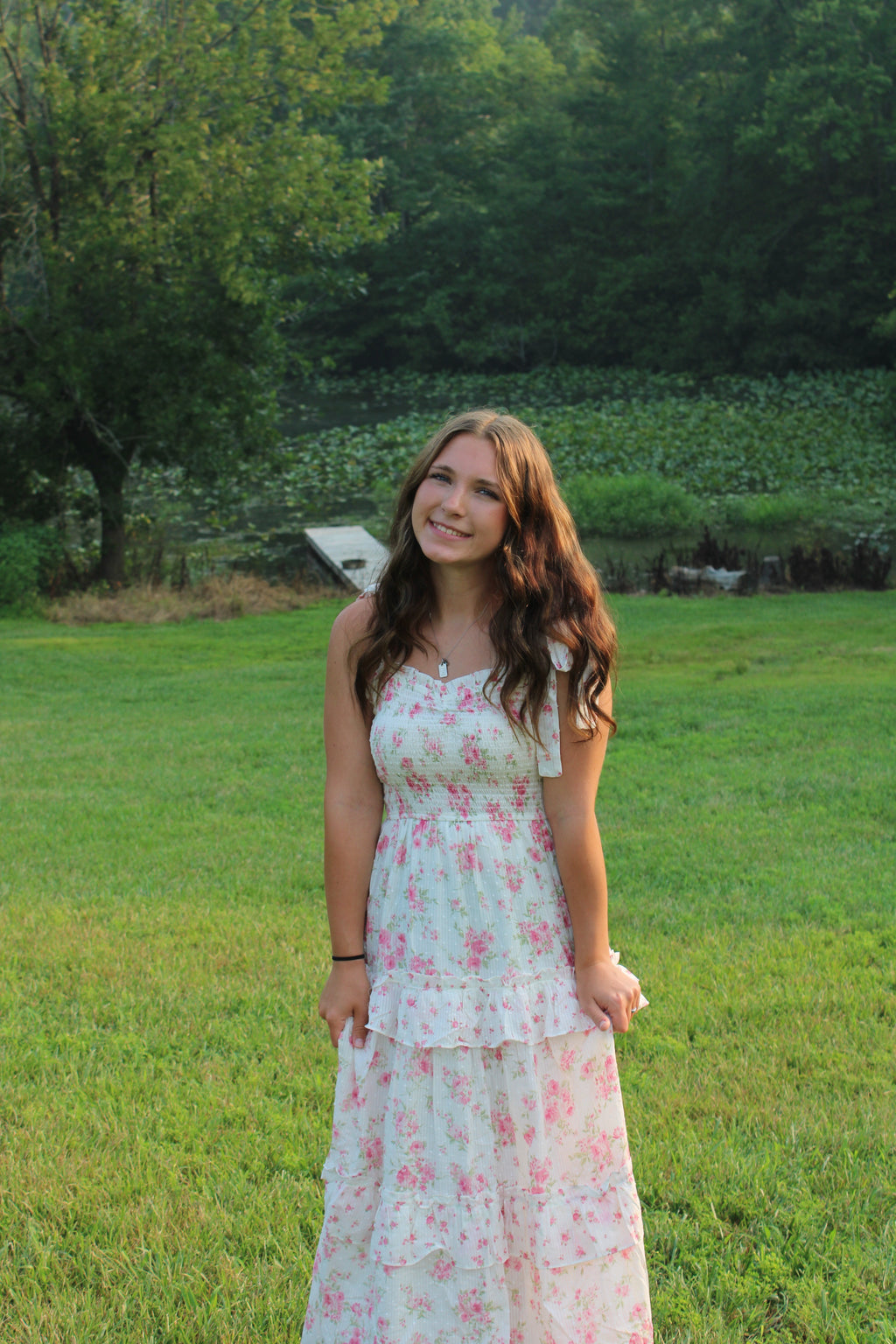 Floral Ruffle Dress