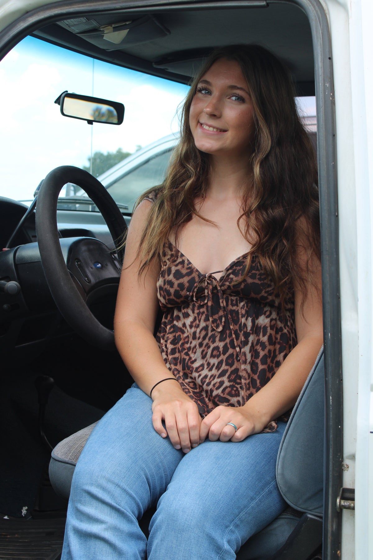 Leopard Print Top